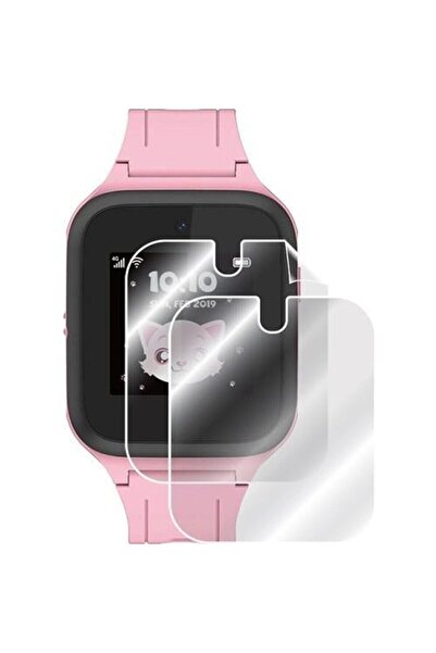 Bkm Gsm Tcl Alcatel Movetime Mt40/mt40x - 2 ساعة ذكية متوافقة للأطفال وواقي شاشة