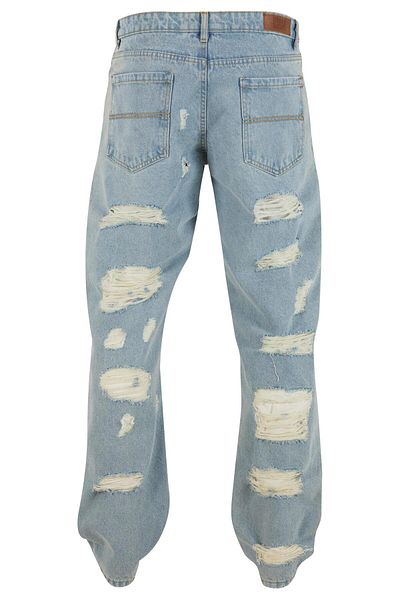 Urban Classics Heavy Ounce Straight Fit Heavy Destroyed Jeans