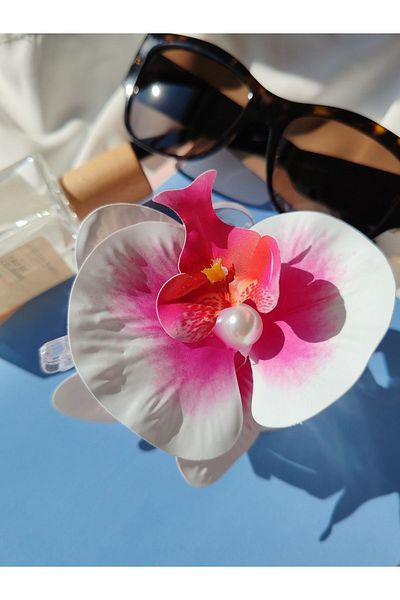 İLKYAZ AKSESUAR Model de flori de orhidee Aloha - Cataramă elegantă de vară