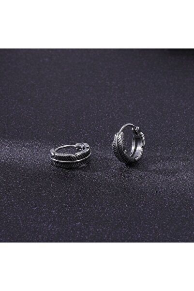 Viking أقراط كلاسيكية على شكل ورقة قزم للجنسين - ستانلس ستيل 316L غير قابل لل...