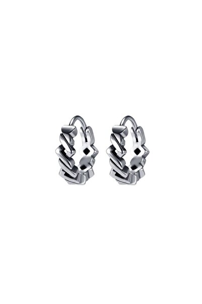 Viking 316L Stainless and Non Tarnish Hoop Thin Model Gothic Earrings