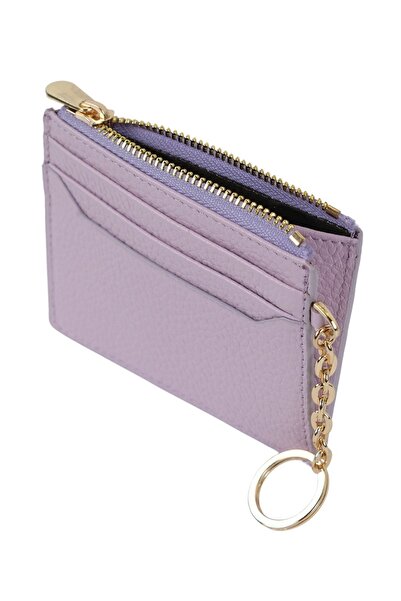 TANGCARF Genuine Leather Women's Card Holder |   Pia Key 1423 Lilac