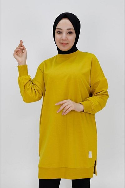 Puane Φούτερ Basic Tunik από ύφασμα με δύο κλωστές