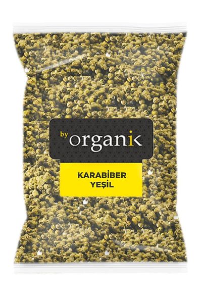 BY ORGANİK Green Black Pepper 1 Kg (Original, Sifted, No Additives)