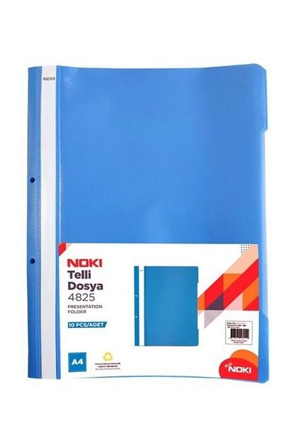 Noki Αρχείο Eco Blue Plastic Ring Binder 10 Τεμάχια