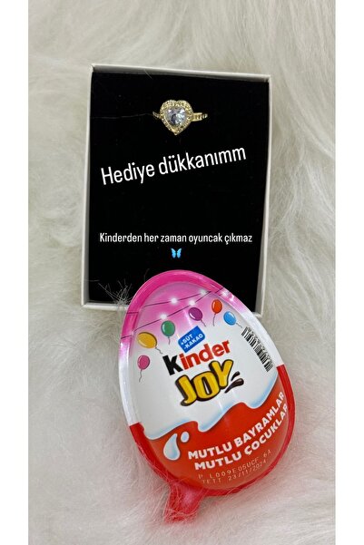 Hediyedukkani Kinder joy süpriz yumurta içinde yüzük