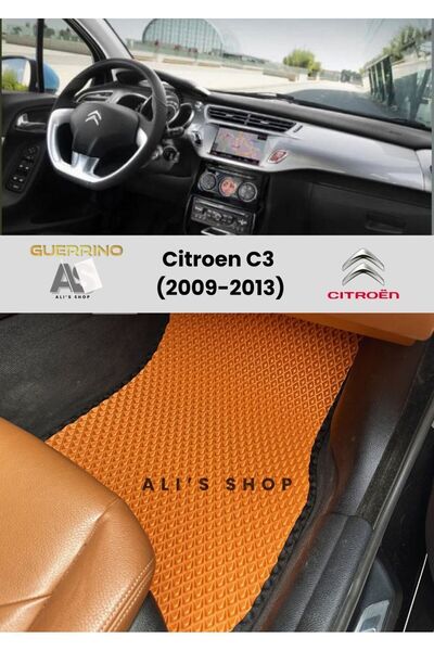 Alis Shop Citroen-c3 Için 2009-2013 Arası Araca Özel Yeni Nesil Eva Mat Oto P...