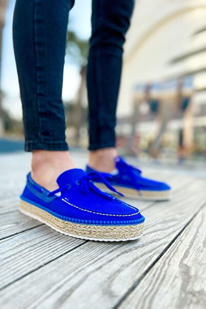 MOGAMS MALAGA Espadril Erkek Ayakkabı MAVİ - CHE