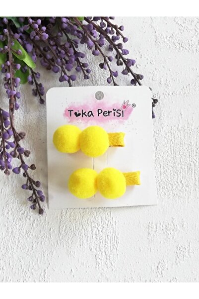 Toka Perisi Cataramă galbenă cu pompon