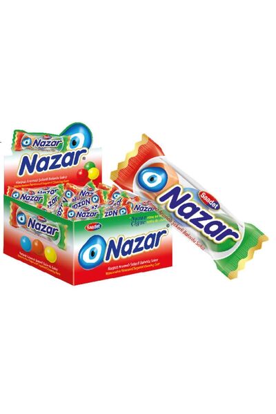 SAADET Nazar 3lü Karpuz Aromalı Şekerli Sakız