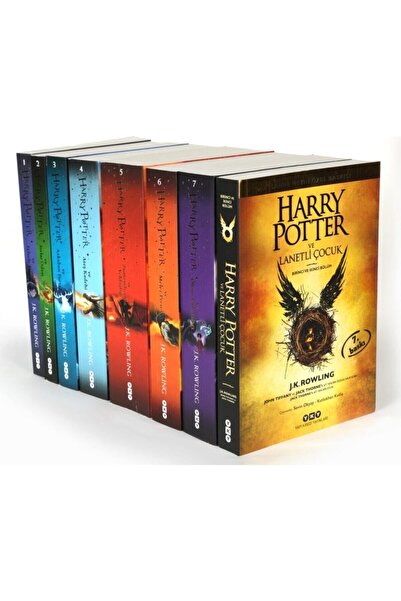 Yapı Kredi Yayınları Yapı Kredi Harry Potter 8'li Kitap Set- Harry Potter Set