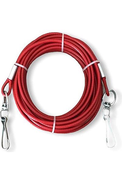 LİDERSAN ÇELİK 6 Mm 1 Meter Dog Garden Tethering Rope