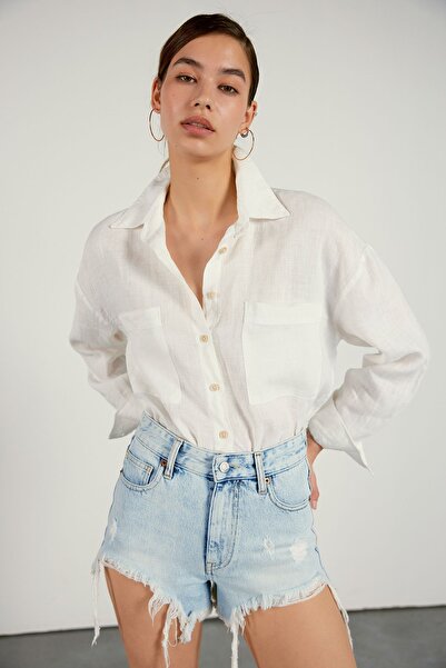 VATKALI Hemd aus 100 % Leinen