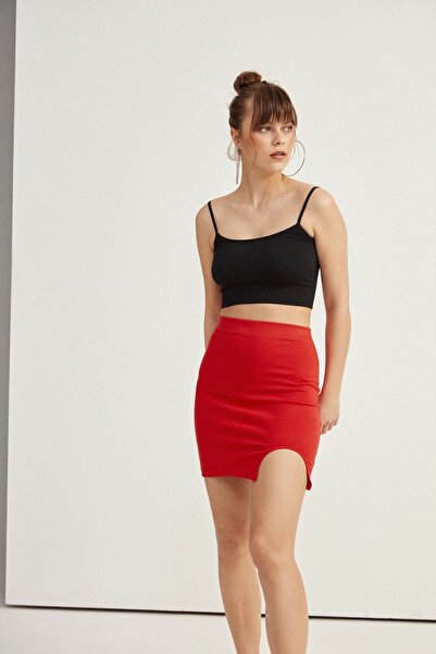 VATKALI Tenký popruh bezešvé Bralette Black