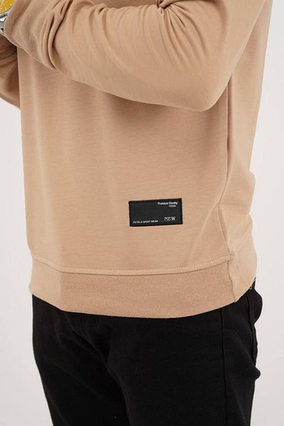 Est Estola Ανδρικό φούτερ Vision Color Crew Neck Relaxed - 2 Κλωστές