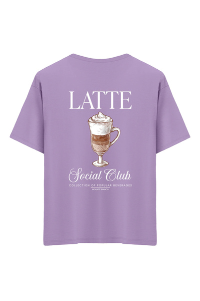 Mounte Bianca Unisex Latte - Μπλουζάκι Oversize