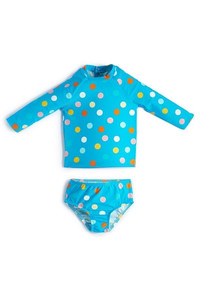 Tuğba Kuğu UV Protection Long Sleeve Swimsuit for Baby Girl - Summer Vibe