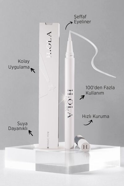 Hola Cosmetic Şeffaf Eyeliner (magic Pen)