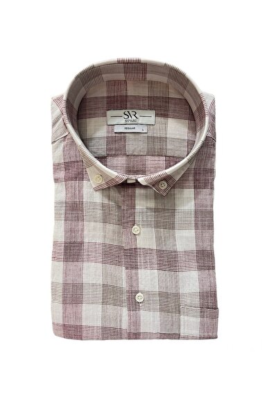 SÜVARİ Bol Kesim Kısa Kollu Erkek Gömlek