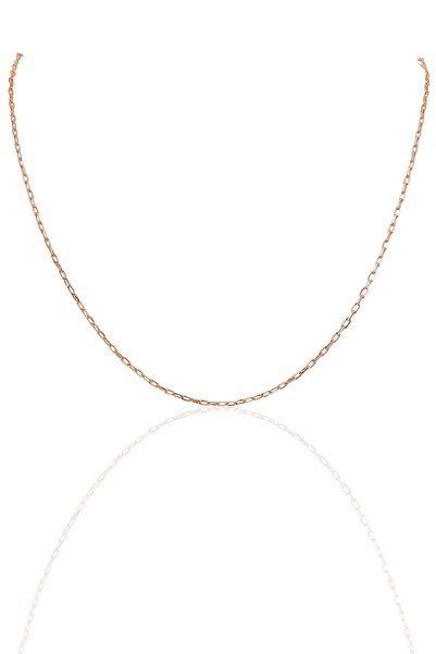 Söğütlü Silver Gümüş Rose 45 Cm Figaro Zincir Sgtl10102rose