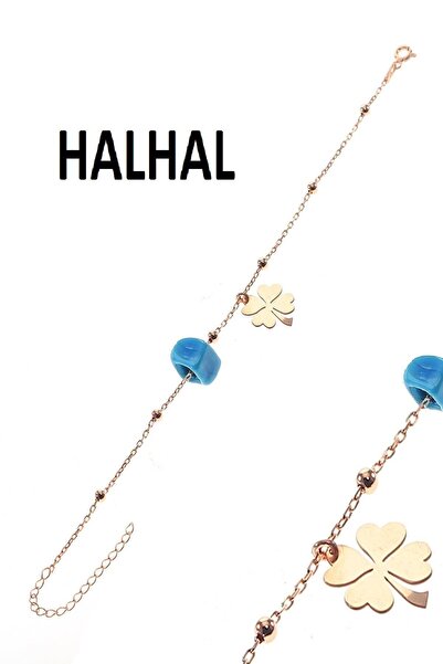 Söğütlü Silver Gümüş Yonca Ve Toplu Zincir Halhal