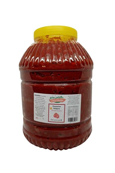 Karşı Köyden Domates Salçası - Güneşte Kurutma (5100gr - Pet)