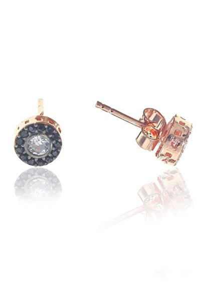 Söğütlü Silver Elmas Montürlü Mini Küpe Sgtl8220
