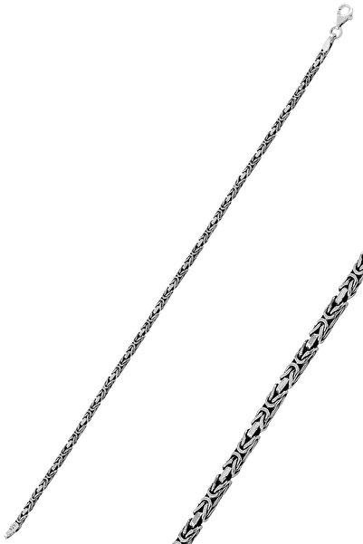 Söğütlü Silver Gümüş Kare Model Erkek Kral Zincir Bileklik Sgtl11322bileklik
