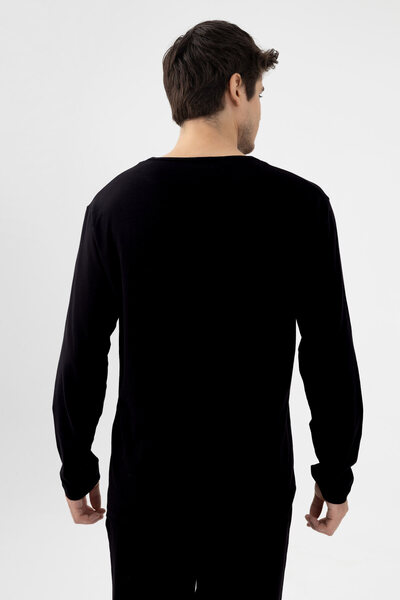 koza iç giyim Men's Cotton, Lycra, Buttoned and Pocket Detailed Pajamas Set