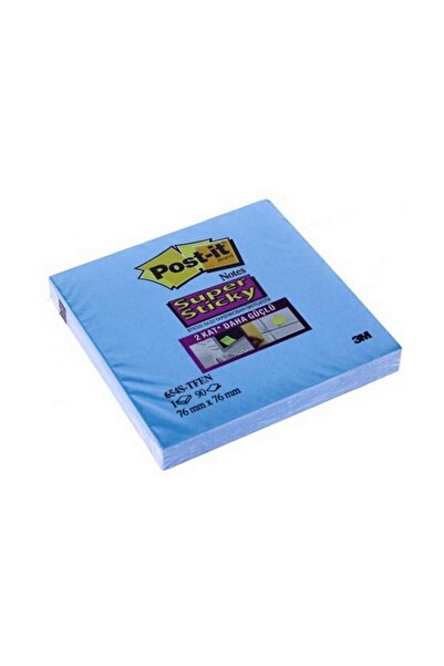 3M Post-ıt 76x76 Mm 90 Yaprak Yapışkanlı Not Kağıdı Mavi