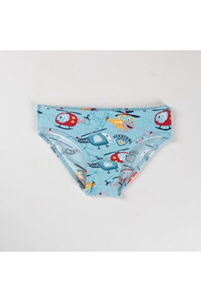 MADALİNA Σετ εσώρουχα 3 τεμαχίων για αγόρι 95% βαμβακερό ελικόπτερο