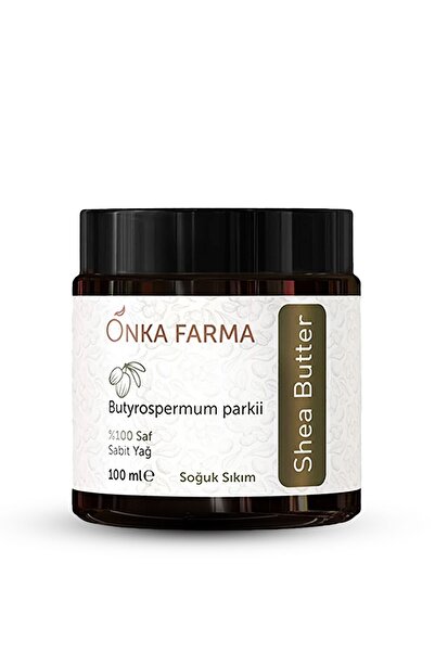 OnkaFarma Onka Farma Shea Butter Karite Yağı - Soğuk Sıkım %100 Saf Ve Doğal Shea Butter Yağı - 100 ml