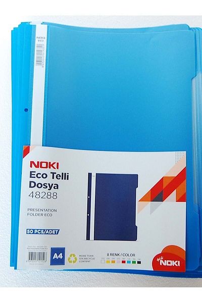 Noki Eko Noki Eco Wired File Blue 50pcs