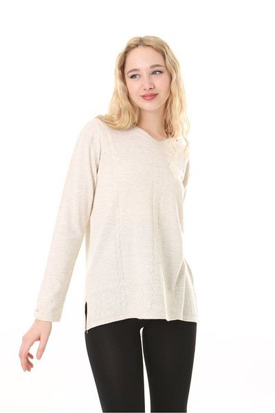 Lamierra Seasonal Knitwear Mother's Blouse