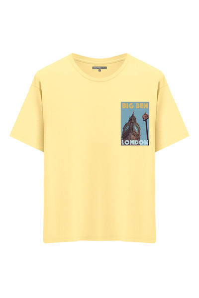 Mounte Bianca Unisex London - Oversize kroj T-shirt