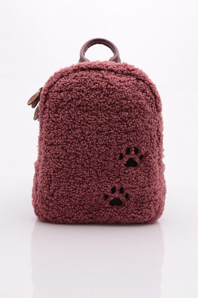 DGN Dusty Rose Plush Women's Backpack - 1282856
