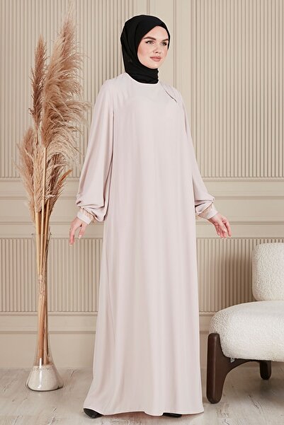 fistan Φόρεμα προσευχής από ύφασμα κρεπ Φόρεμα προσευχής Φόρεμα μητέρας Φόρεμα χιτζάμπ Βραδινό φόρεμα χιτζάμπ