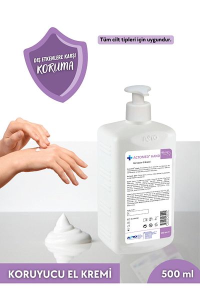 Acto Med® Hand 500 ml - Protective Hand Cream Against External Factors