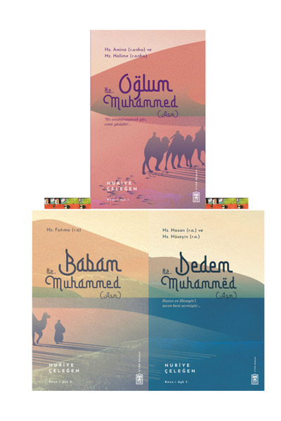 Timaş Yayınları Kenz-i Aşk serisi-Babam Hz.Muhammed,Oğlum Hz.Muhammed, Dedem ...