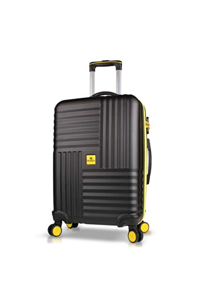 My Valice Puzzle Abs Orta Boy Siyah Valiz