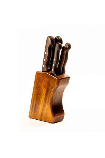 PİRGE Pirge Sultan Bloklu Bıçak Seti 6'lı - 35054