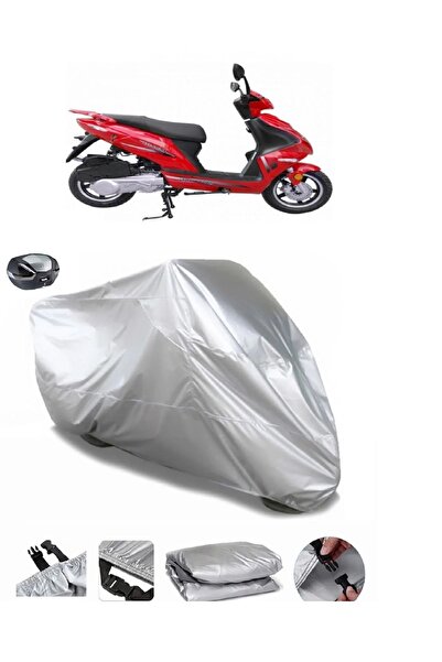 CoverPlus حقيبة خلفية Motoran Wind 125 متوافقة مع علامة تجارية مقاومة للماء ل...