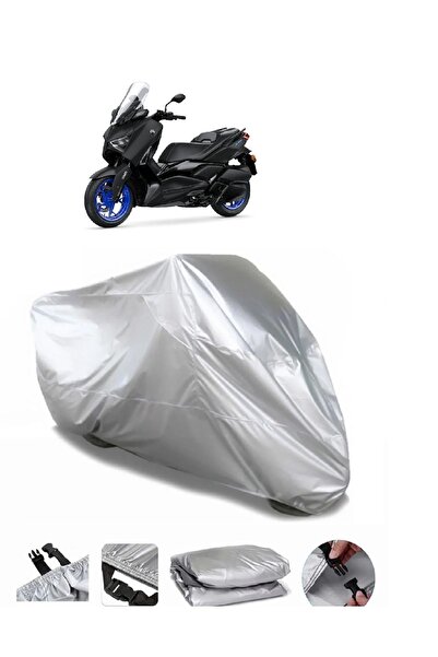 CoverPlus ماركة ياماها X-Max 300 Iron Max ABS رمادية مقاومة للماء للدراجات ال...