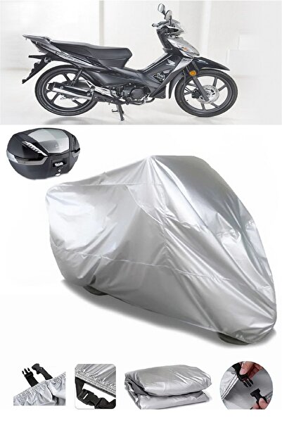 CoverPlus حقيبة خلفية Honda Wing-go متوافقة مع علامة تجارية للدراجات النارية ...