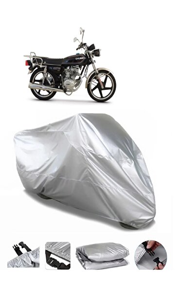 CoverPlus كوبا الفهد 125 علامة تجارية رمادية مقاومة للماء للدراجات النارية