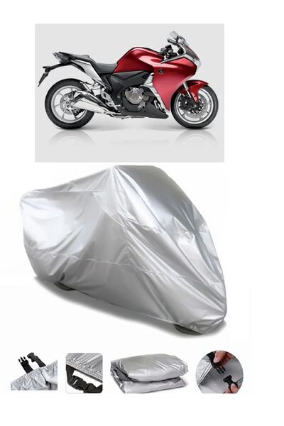 CoverPlus ماركة هوندا VT 600 شادو رمادية مقاومة للماء للدراجات النارية