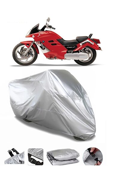 CoverPlus ماركة دورادو ساندور 250 رمادية مقاومة للماء للدراجات النارية