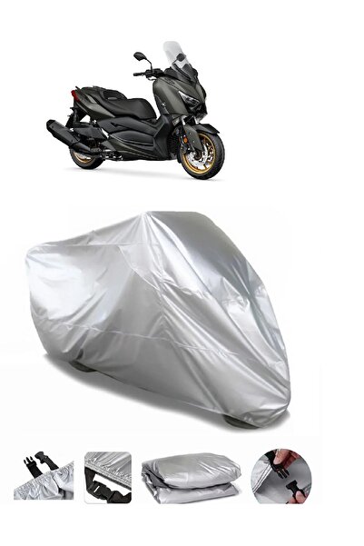 CoverPlus ماركة ياماها X-Max 400 Tech Max رمادية مقاومة للماء للدراجات النارية