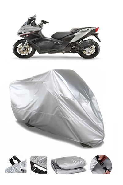 CoverPlus أبريليا SRV 850 i.EABS رمادي مقاوم للماء دراجة نارية العلامة التجارية