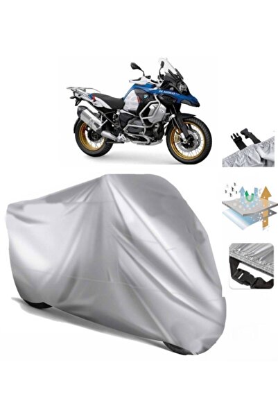 CoverPlus Bmw R 1250 Gs Adventure Motosiklet Brandası Arka Çanta Uyumlu (bağlantı Tokalı)
